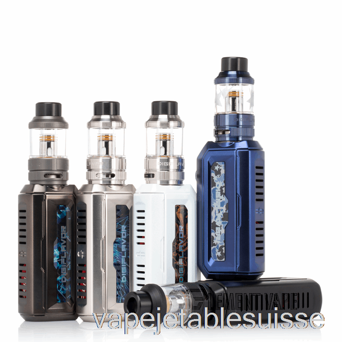 Vape Suisse Digiflavor Xp 77w Kit De Démarrage Lavande